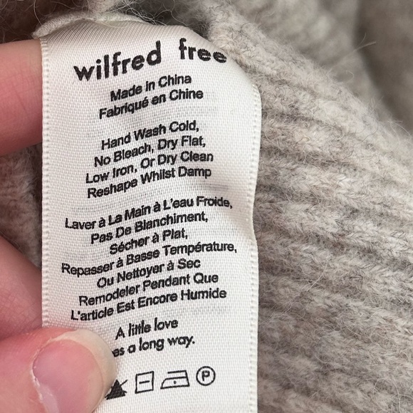 Wilfred Free Off The Shoulder Sweater - Picture 4 of 5